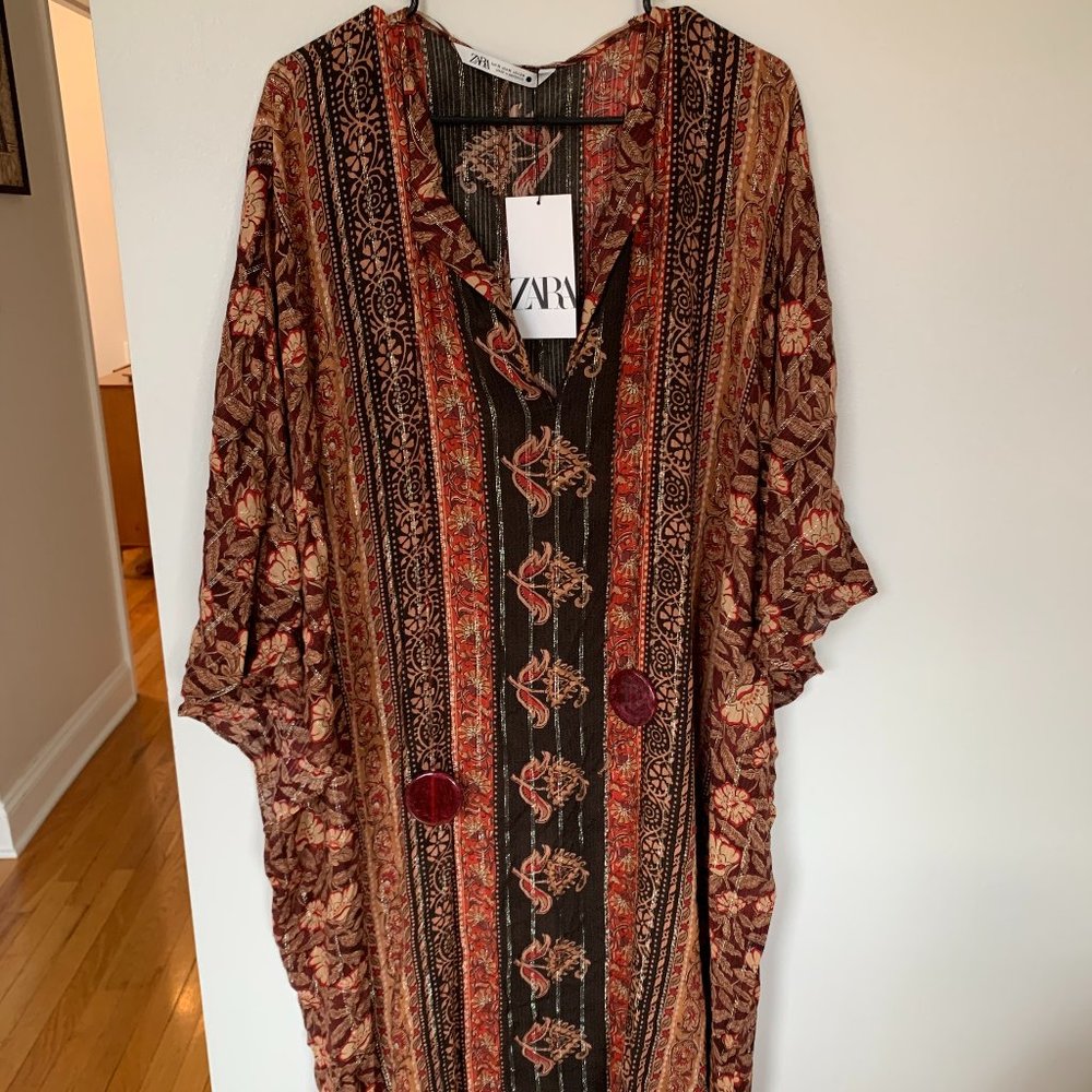 Zara Kaftan Kimono Dress in Medium